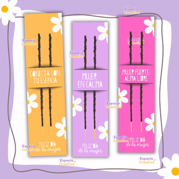 Producto - Tarjetas para Sahumerios - Esencia de mujer