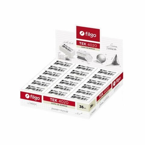 Producto - GOMA DE BORRAR LAPIZ X UNIDAD TECNICA TEK 4020 FILGO
