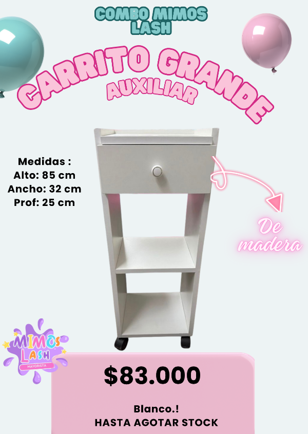 Producto - Carrito auxiliar grande