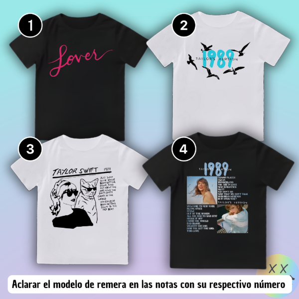 Producto - Baby Tee Taylor Swift #4