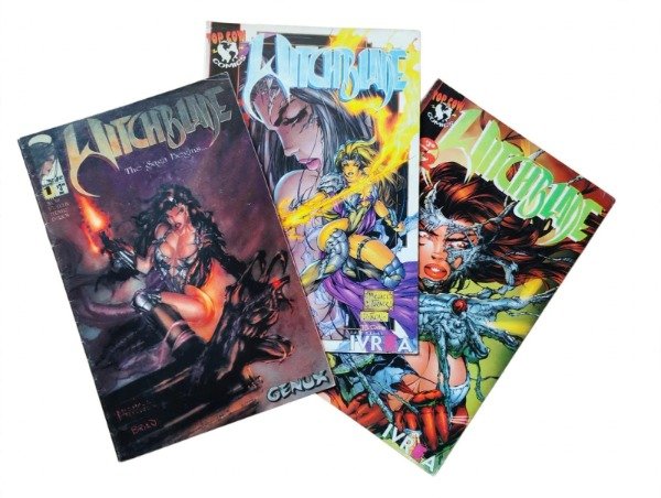 Producto - LOTE WITCHBLADE #1 Genux + #2 y #3 Ivrea-Michael Turner-Top Cow/Image-Inicio - 0