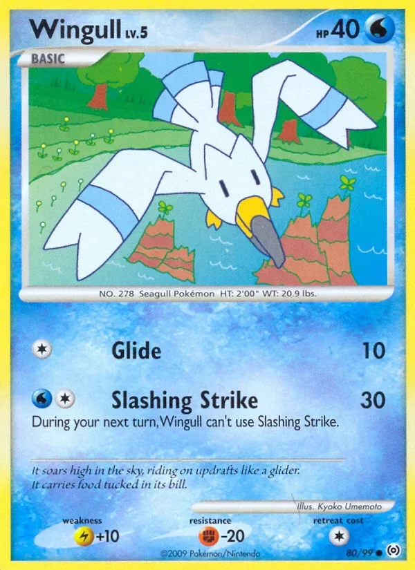 Producto - Wingull 80/99 Platinum: Arceus