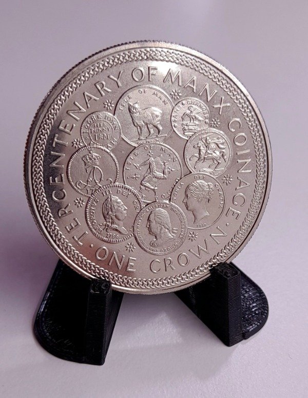 Producto - Isla de Man 1 Crown 1979 Diferentes Acuñaciones de Manx Km#45 Unc