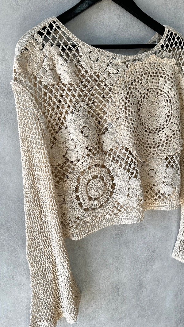 Producto - Top de crochet Zara TS - 7