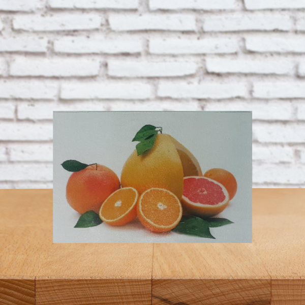 Producto - Tabla de picar de vidrio 30x20cm Frutas 2
