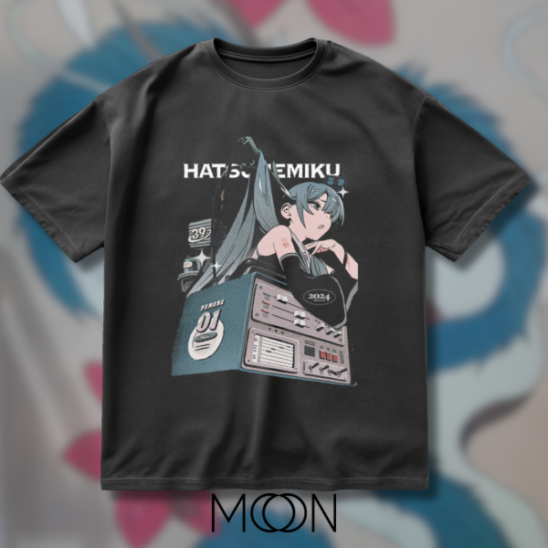 Producto - REMERA ESTAMPA DELANTERA - Hatsune Miku Vocaloid