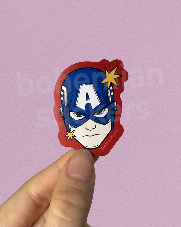 Producto - CAPITAN AMERICA - Sticker Individual de Marvel / Avengers