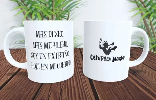Producto - Taza - Catupecu machu frase 3