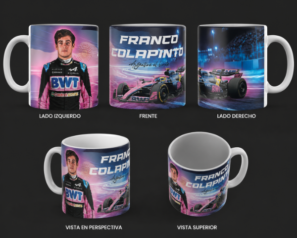 Producto - Taza ceramica Franco Colapinto
