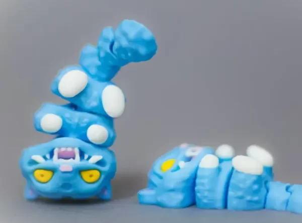 Producto - Llavero K-pop Derpy - Pack 10 Unidades - Flexi Derpy Azul