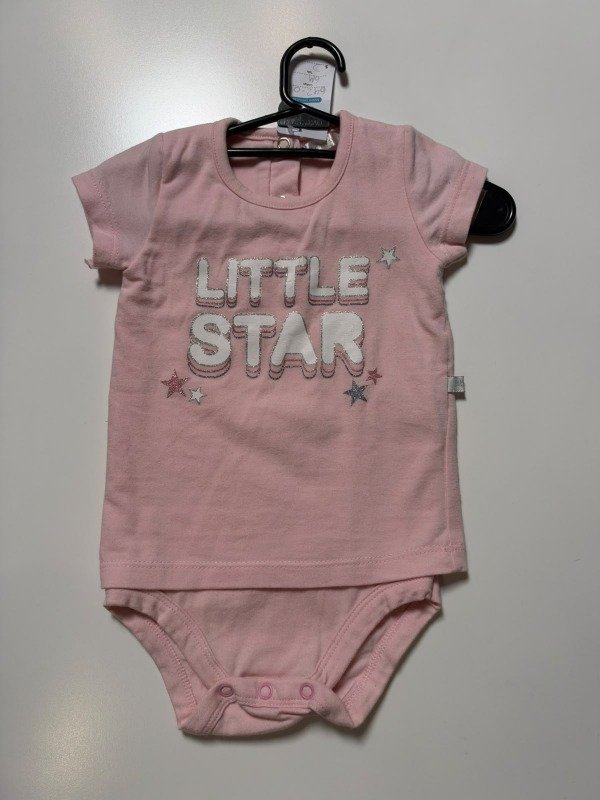 Producto - Body rosa Little Star Cheeky 6 meses - 1