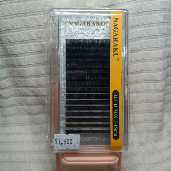 Producto - Pestañas Pelo x pelo clásicas 0.03 D MIX