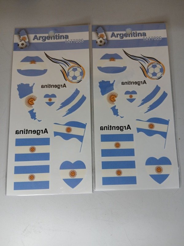 Producto - Tatuajes arg. x12 planchas