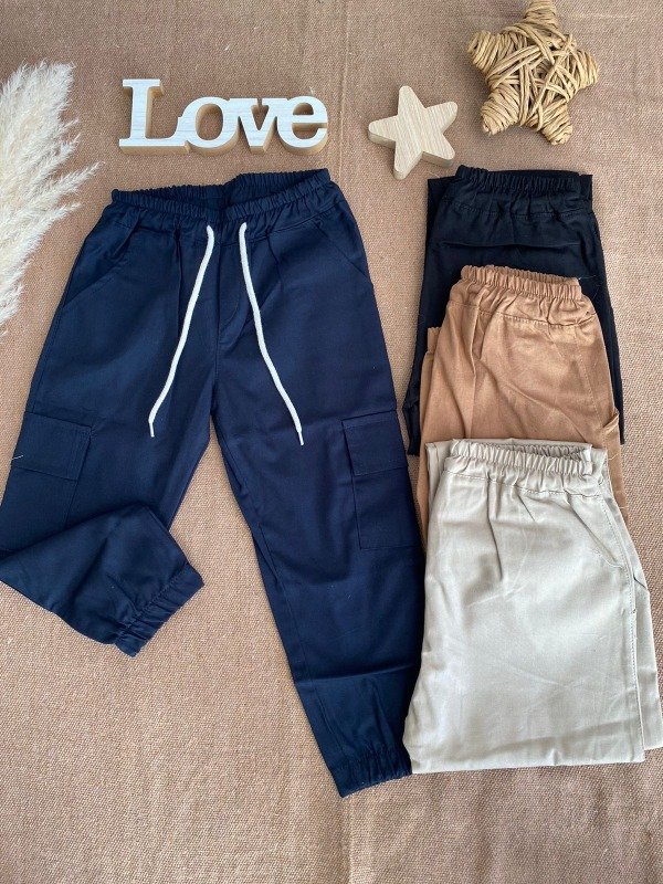 Producto - Jogger cargo de gabardina  - COD 372