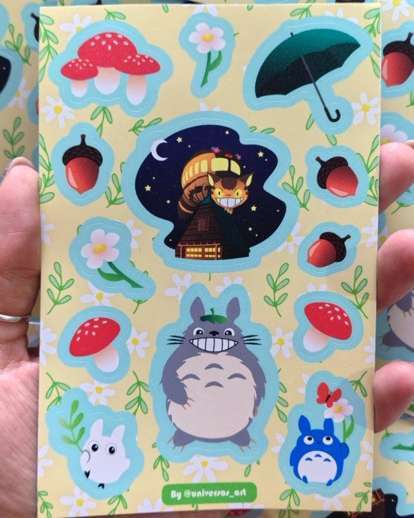 Producto - Plancha vinilo Totoro