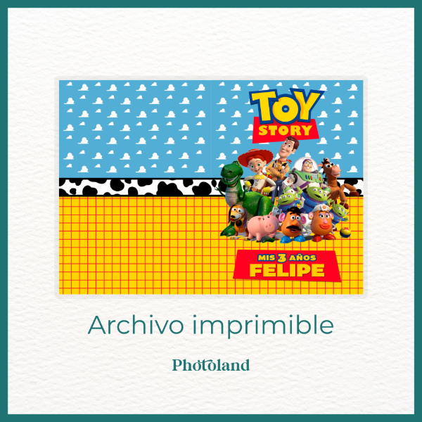 Producto - Librito para Pintar TOY STORY - Archivo Digital
