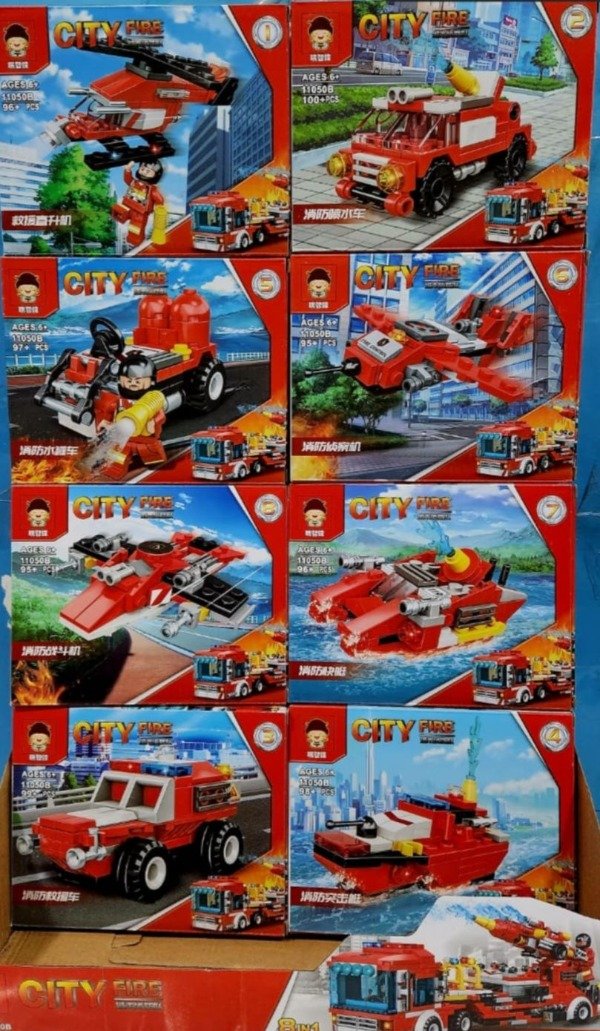 Producto - LEGOS EN CAJA PARA ARMAR CITY