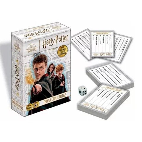Producto - Juego Trivia Con Cartas Harry Potter