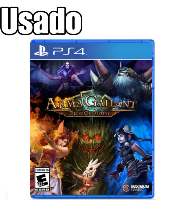Producto - Arma Gallant Decks Of Destiny Juego Físico Usado PS4