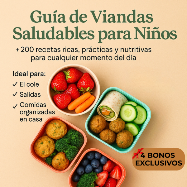 Producto - Guias viandas Saludables Infantil