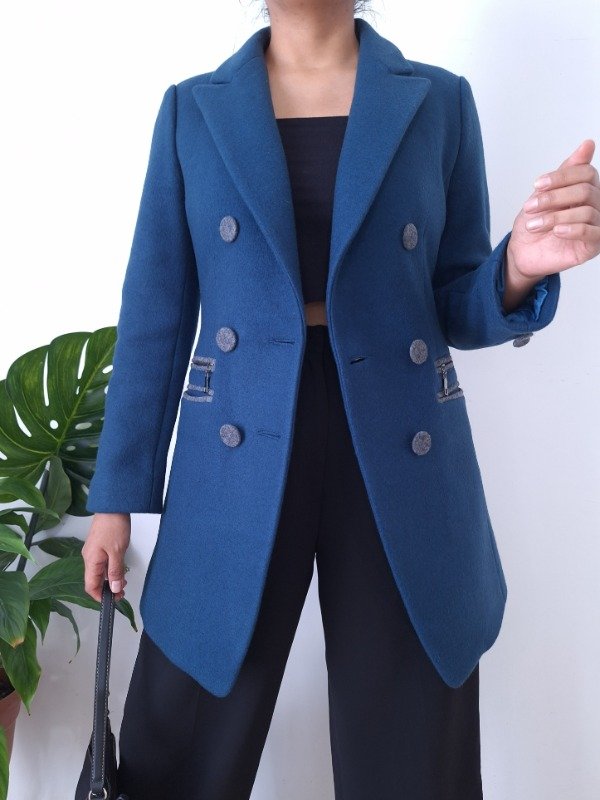 Producto - Tapado Aitana - T:XS (Indigo)
