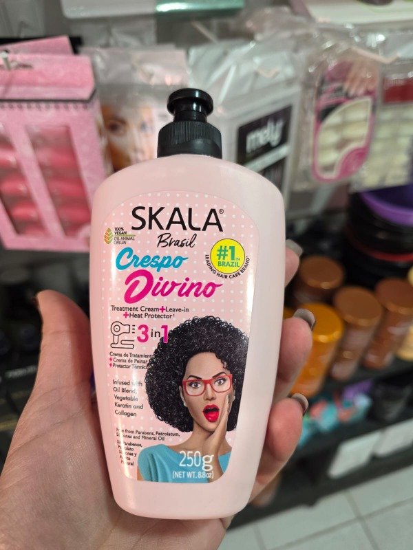 Producto - CREMA DE PEINAR CRESPO DIVINO 3 EN 1 SKALA