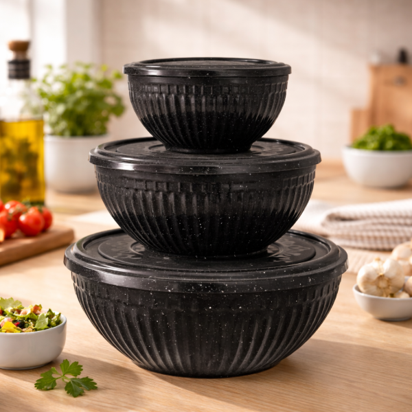 Producto - Set x 3 bowl con tapa