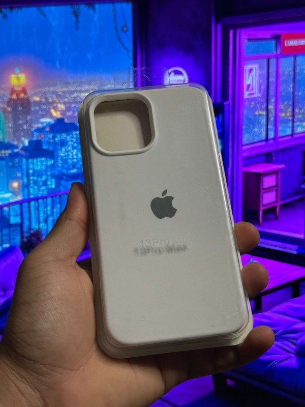 Producto - FUNDA SILICONE IPHONE 13 PRO MAX (BLANCO)