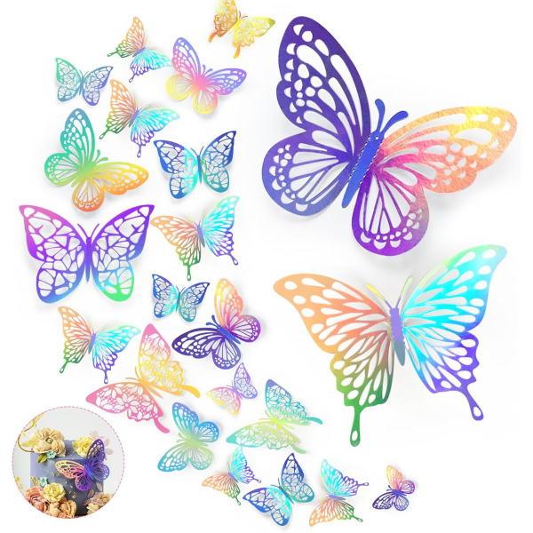 Producto - Mariposas 3D x12u