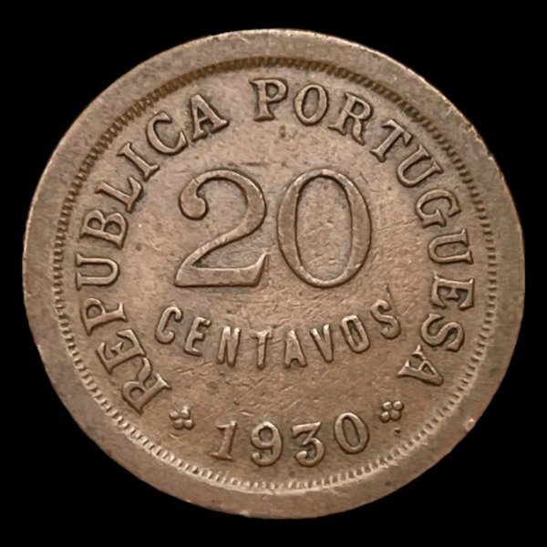 Producto - Cabo Verde (1930) 20 Centavos. Dominio Portugues - KM#3