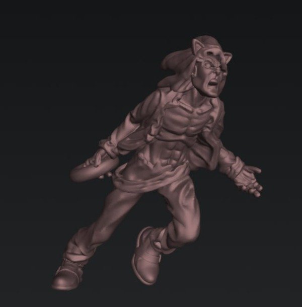 Producto - Zombie Urbano 13 (cosplayer de Sonic)