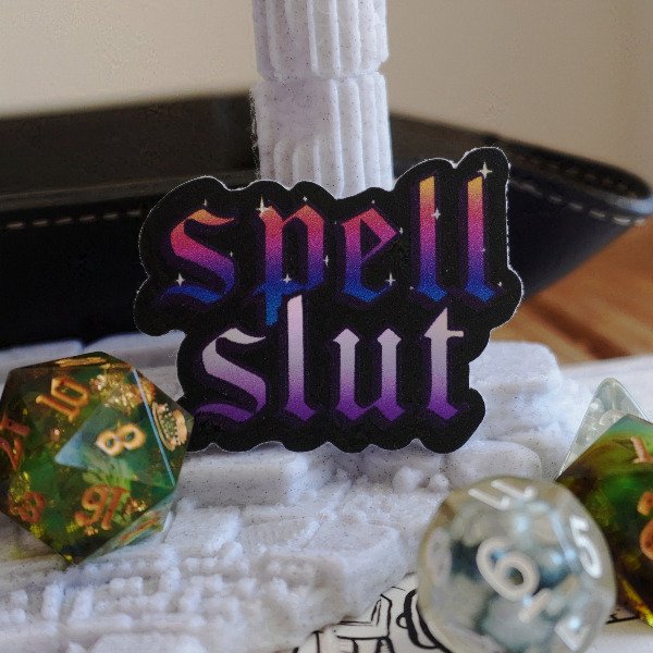 Producto - Sticker Spell Slut