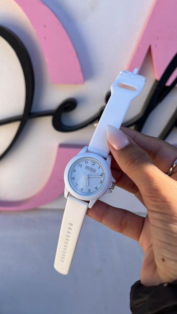 Producto - Reloj White Minimal