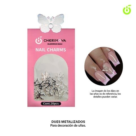 Producto - DIJE CHERIMOYA MARIPOSAS 20 PCS