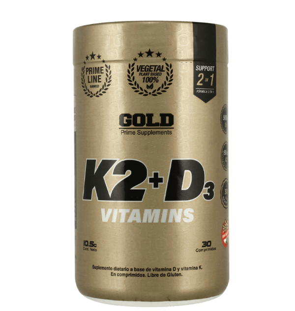 Producto - K2 +D3 x 30 Caps Gold