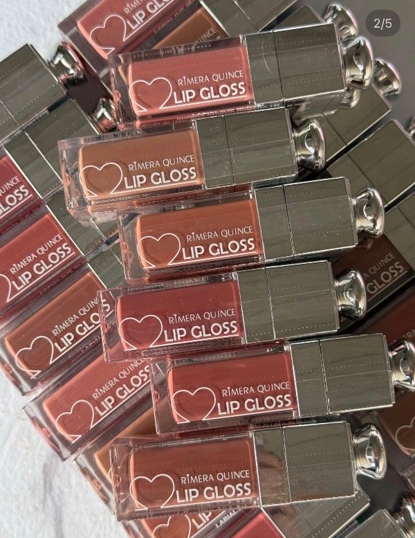 Producto - Labial líquido Rimera Quince tpa plateado