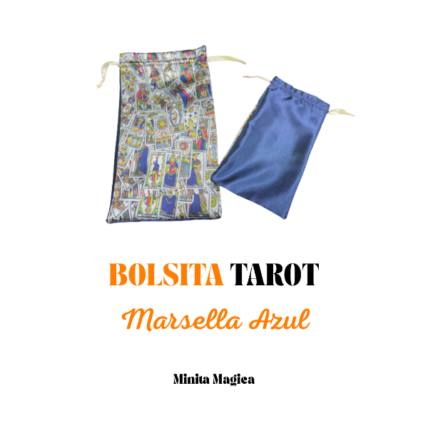 Producto - Bolsa Tarot - Marsella Azul