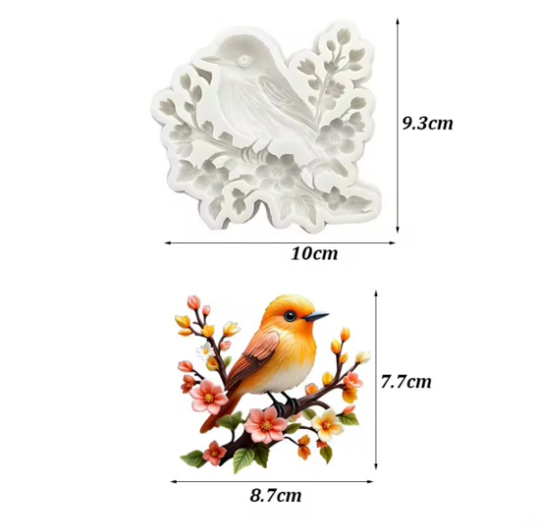 Producto - MOLDE PAJARITO EN RAMA