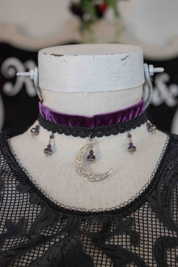 Producto - Choker lunas