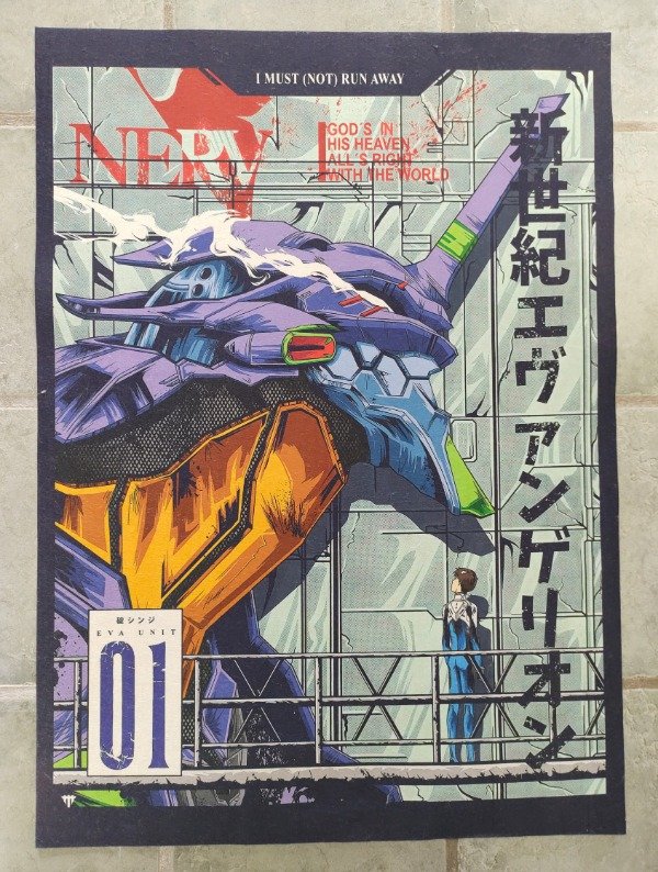 Producto - Evangelion Eva 01 Alfombra