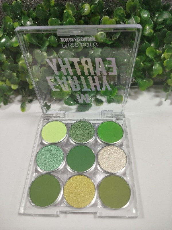 Producto - SOMBRAS 9 TONOS EN VERDE