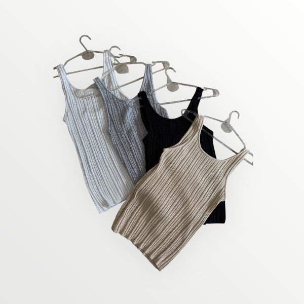 Producto - Musculosa básica lurex lycra