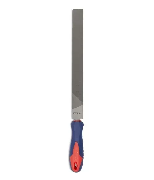 Producto - LIMA BREMEN PLANA segundo CORTE 6 c/cabo y Blister cod 4593