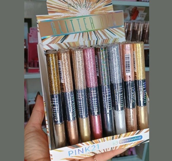 Producto - DELINEADOR GLITTER DUO PINK 21 - 0