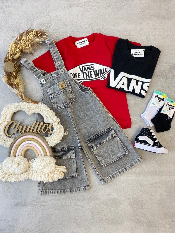 Producto - Jardinero bebe varon bermuda