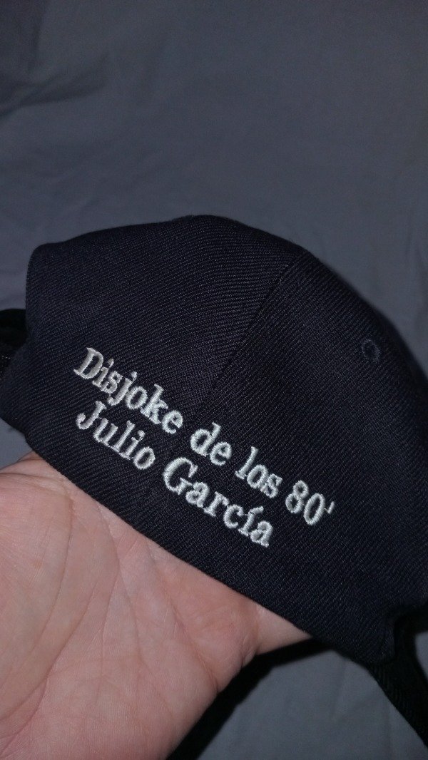 Producto - 80s disjoke New York City Buenos Aires discotheque embroidered cap. - 1