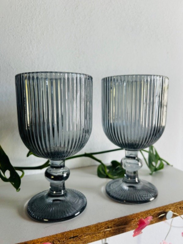 Producto - Copa de vidrio tramado - 2