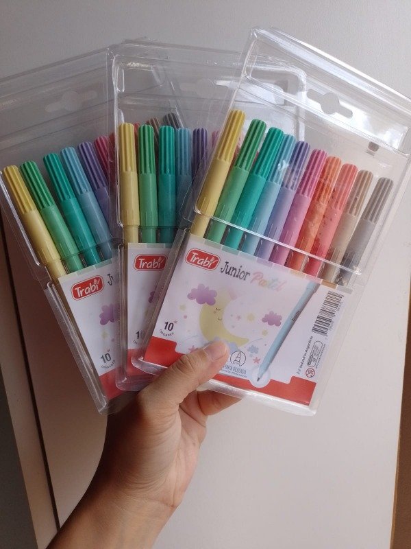 Producto - Marcadores pastel x 10 Trabi