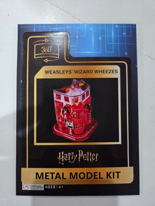 Producto - Metal Model "WEASLEYS' WIZARD WHEEZES" Harry Potter