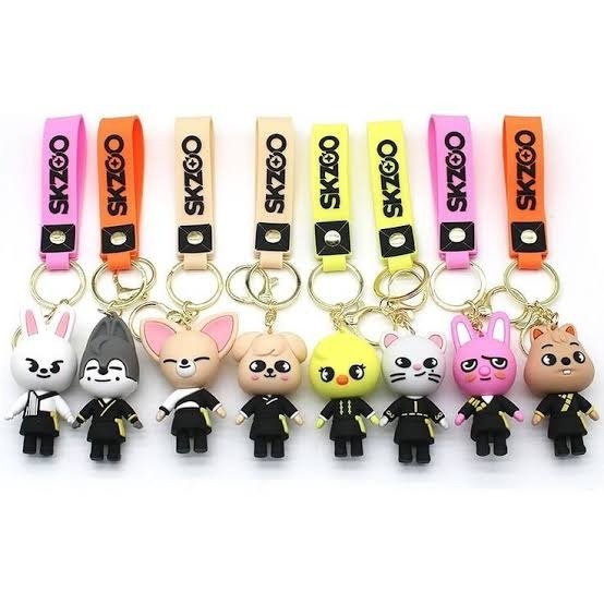 Producto - Llavero de goma SKZOO Straykids